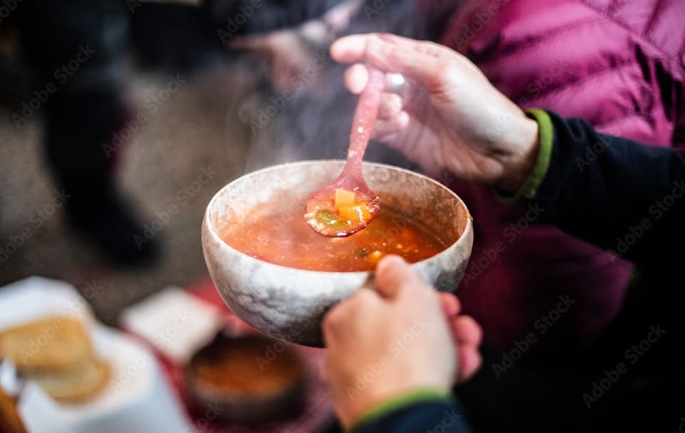 Eating Very Hot Food