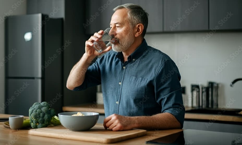 Drinking Water While Standing Really Damage Your Knees