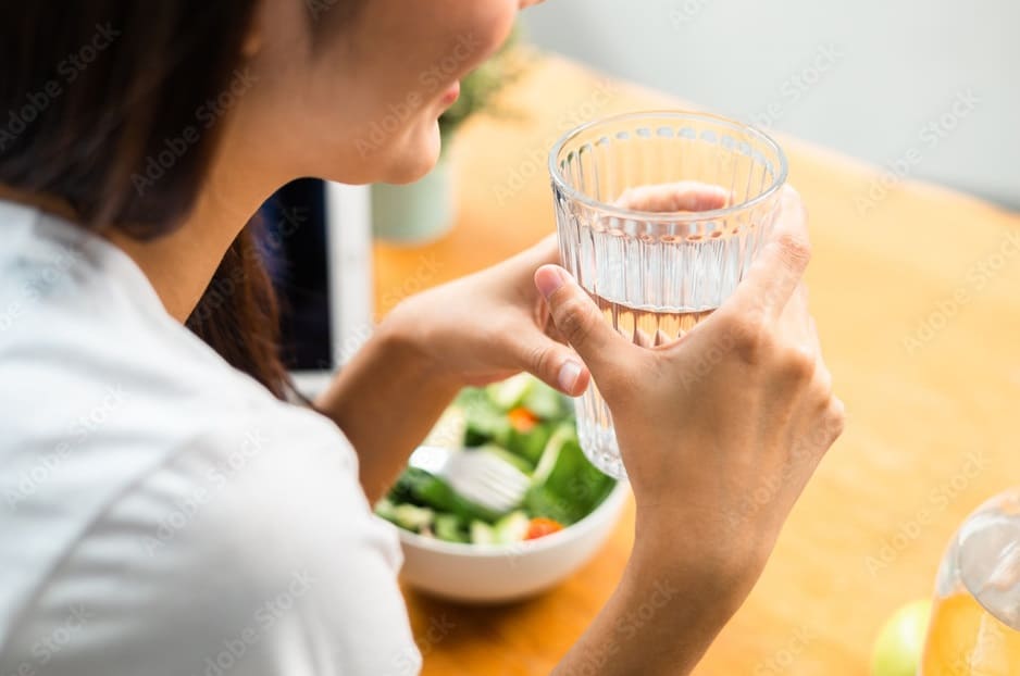 Drinking Water Before Eating