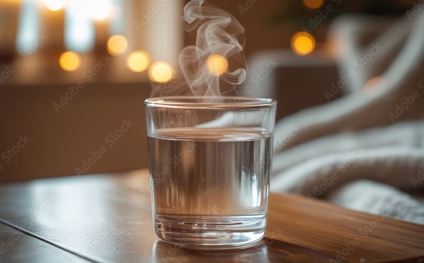 Drinking Hot Water