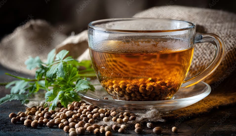 Coriander Seeds Tea
