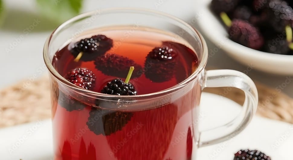 Mulberries Tea