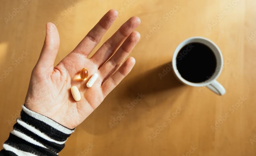 Vitamins With Morning Coffee