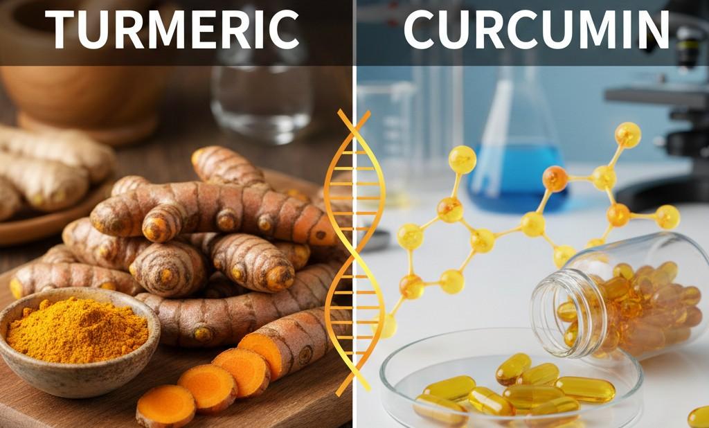 Turmeric vs Curcumin