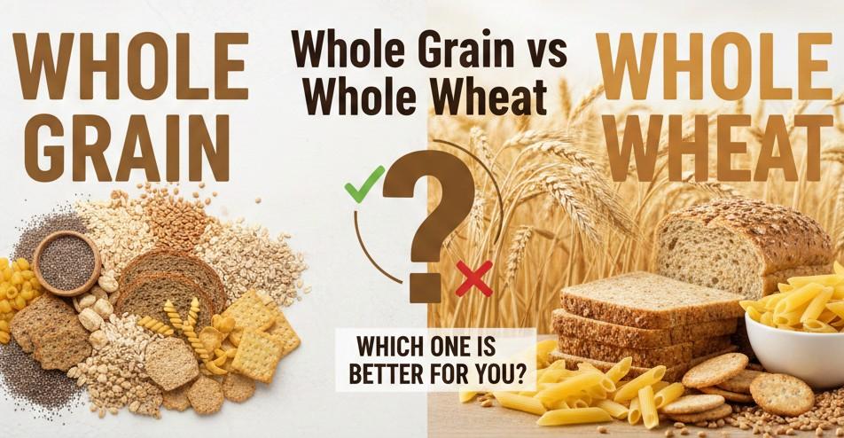 Whole Grain vs Whole Wheat