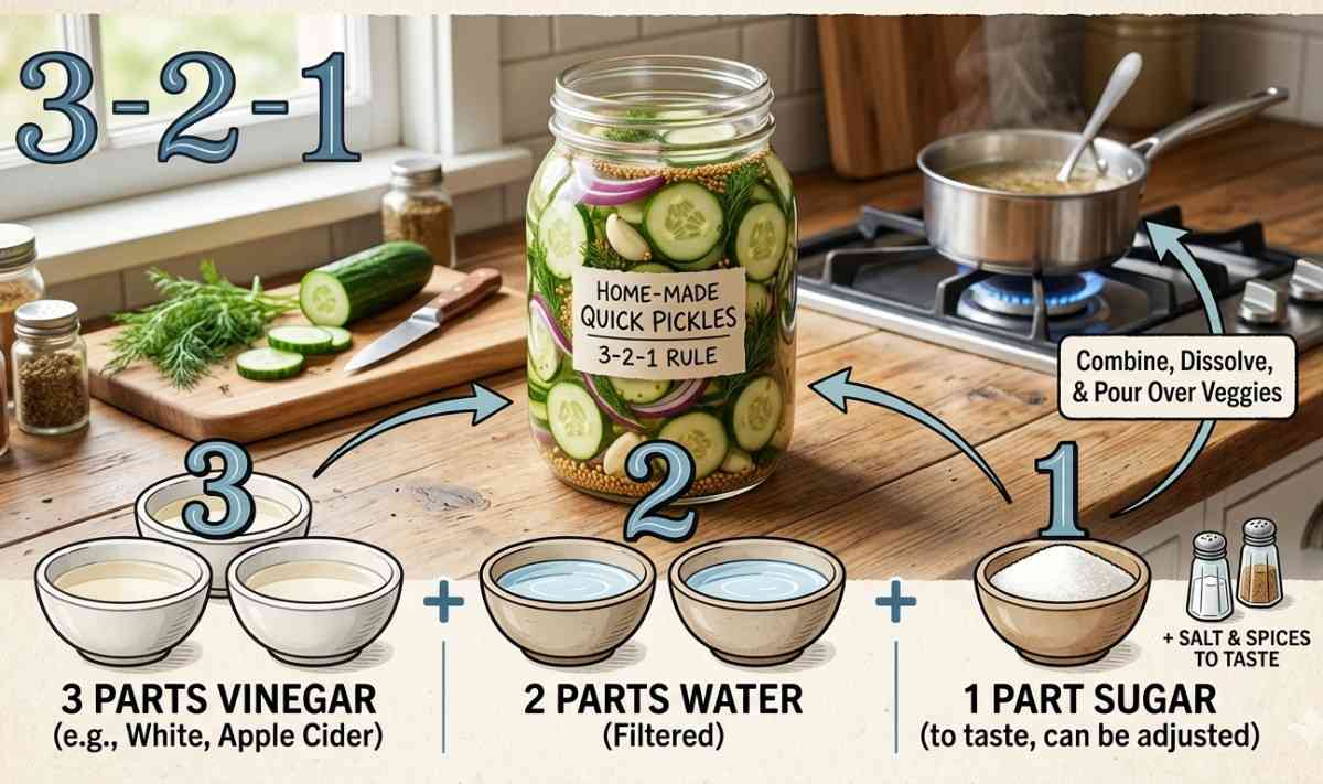 3-2-1 Rule for Pickles