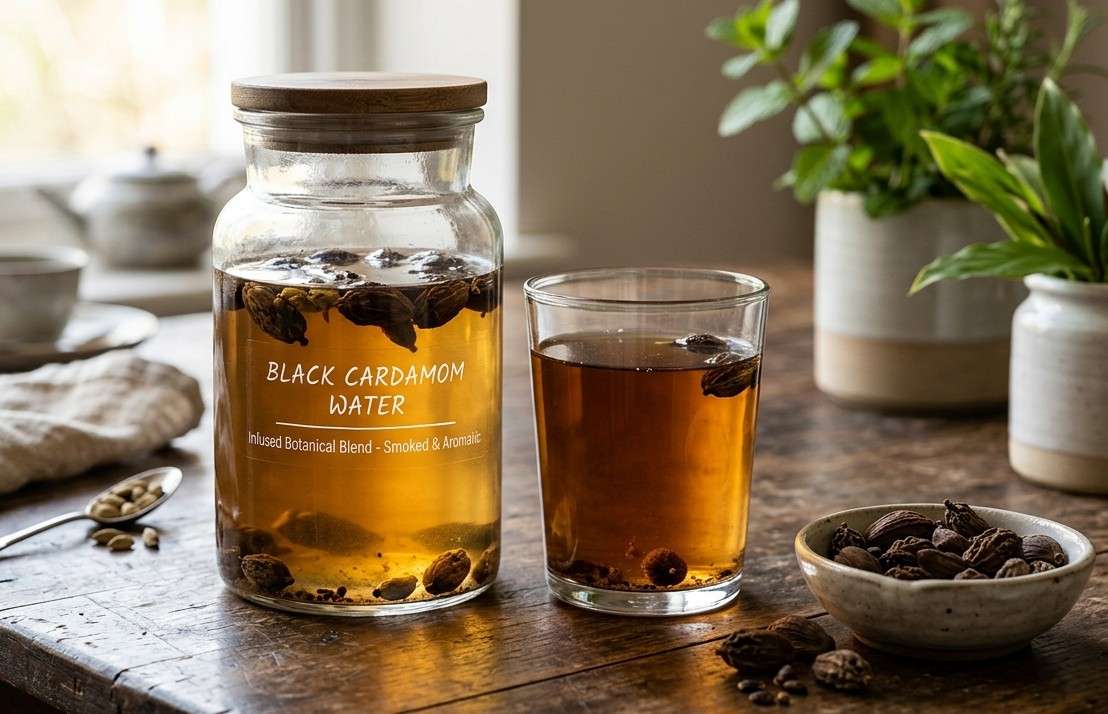Black Cardamom Water