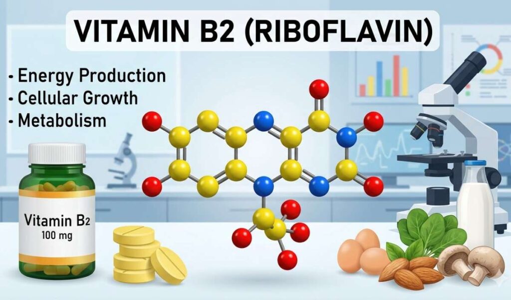 Vitamin B2: 20 Benefits, Sources, Dosage & Deficiency Signs