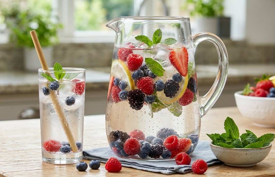 Berry Infused Water