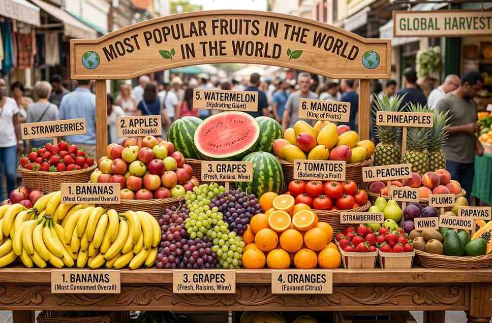Most Popular Fruits
