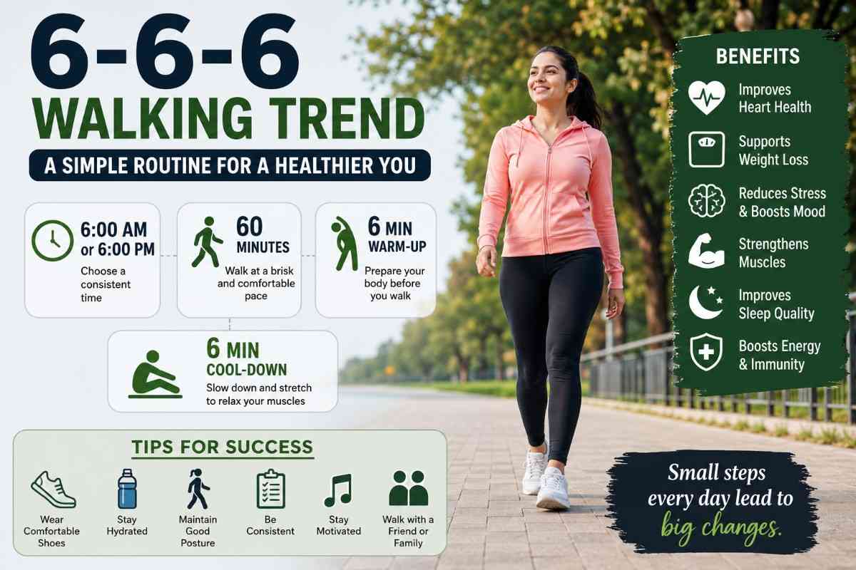 6-6-6 Walking Trend