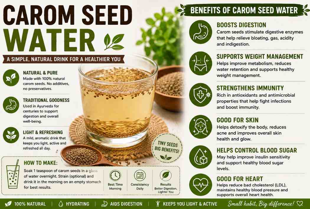 Carom Seed Water