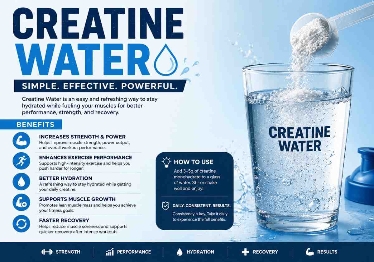 Creatine Water