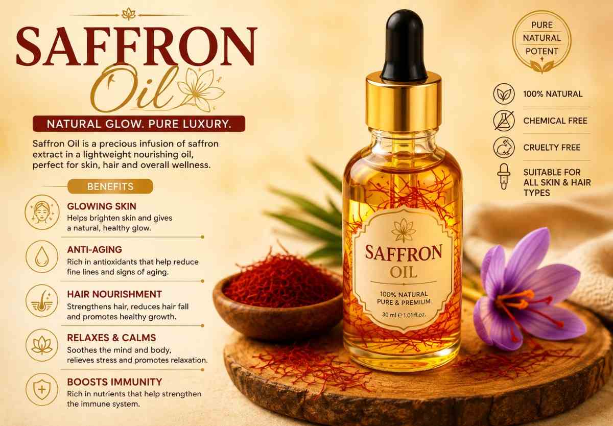 Saffron Oil