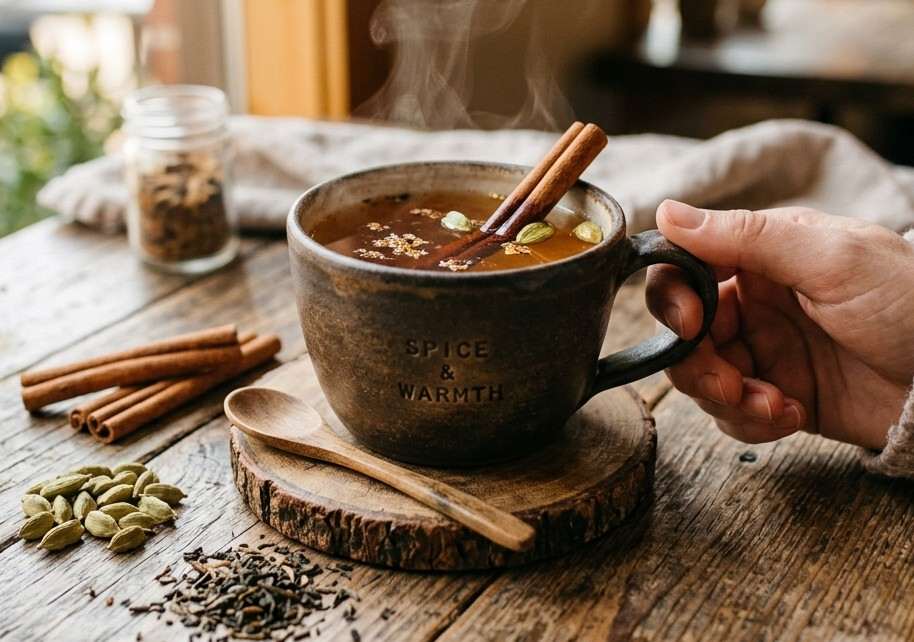 Cardamom Cinnamon Tea