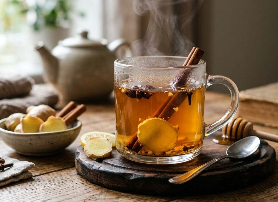 Ginger Cinnamon Tea