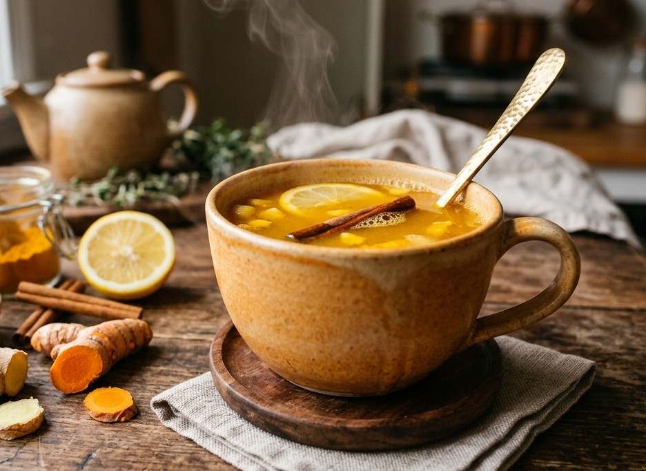 Ginger Turmeric Tea