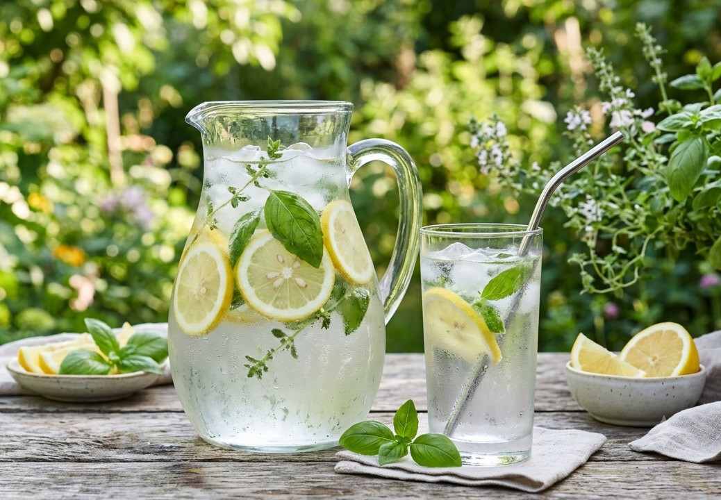 Lemon Basil Water