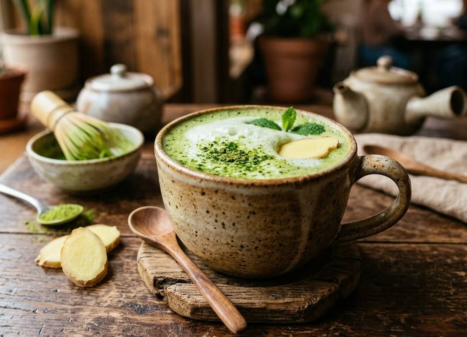 Matcha Ginger Tea