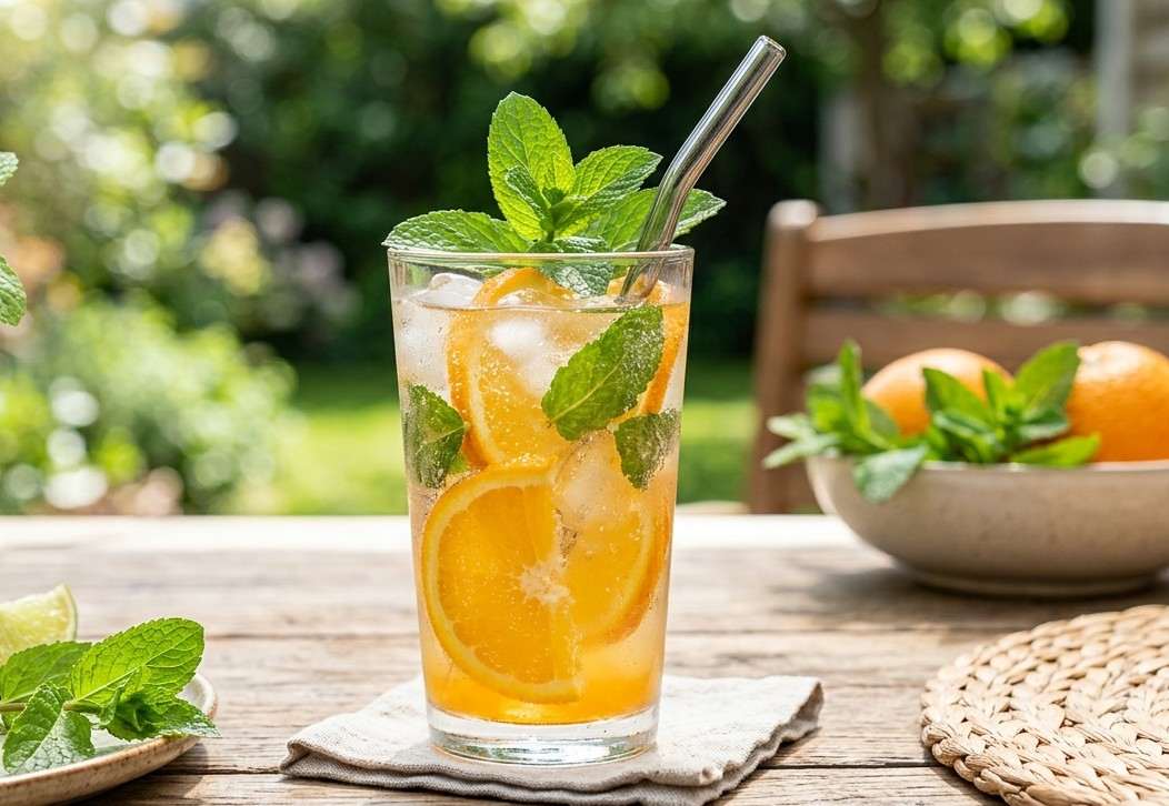 Orange Mint Water