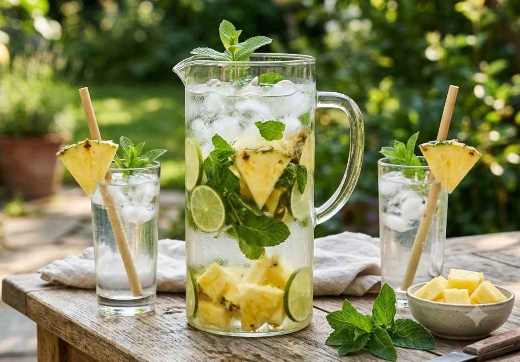Pineapple Mint Water