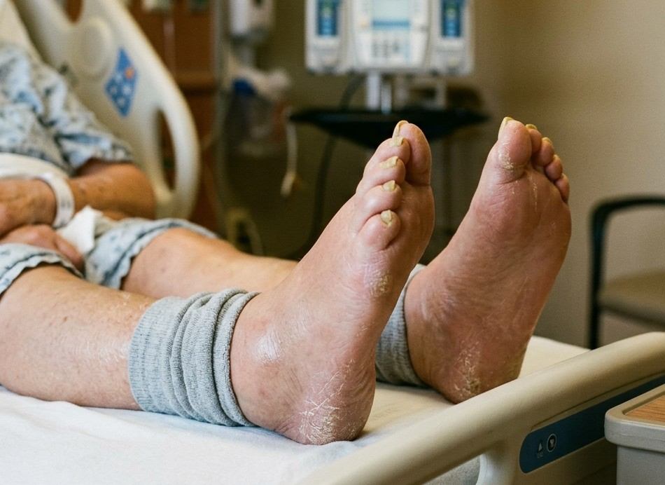 Feet Warning Signs That May Indicate Kidney Problems