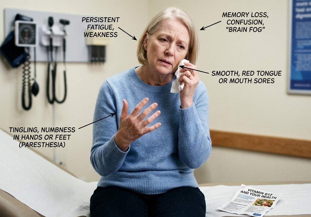 Warning Signs of Vitamin B12 Deficiency